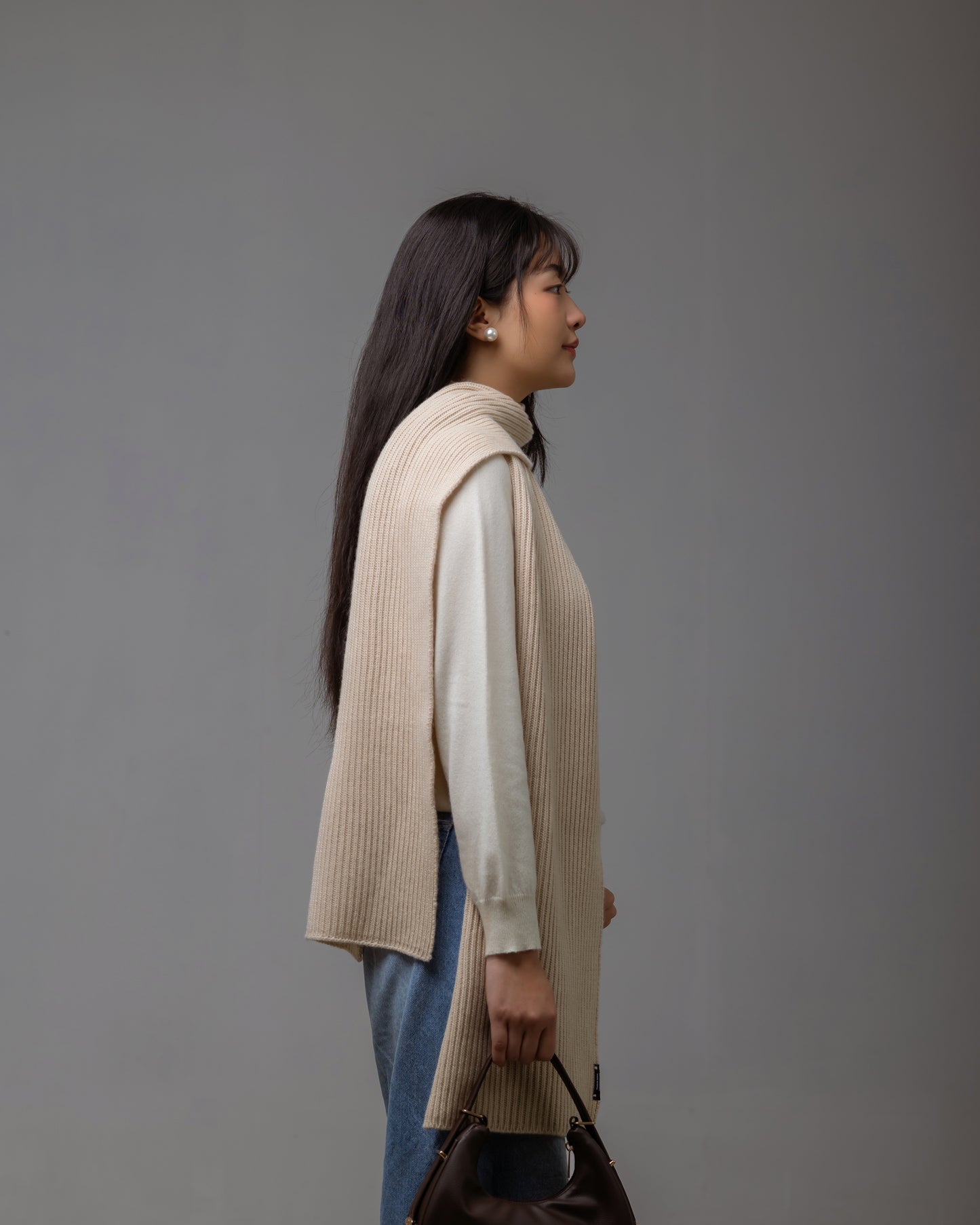 Knitted Scarf ニットスカーフ