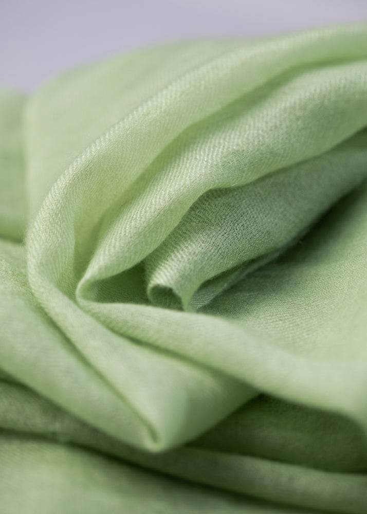 Shital Cashmere Stole ミントグリーン